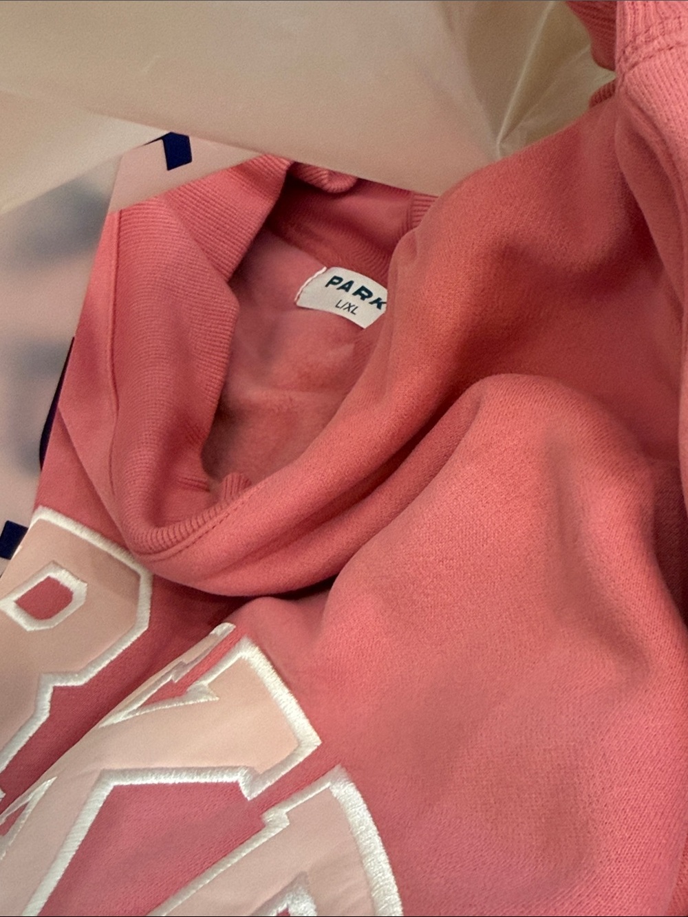 PARKE PinkAid Mockneck L/XL NWT Original Packaging Pink Limited Edition - Picture 6 of 6